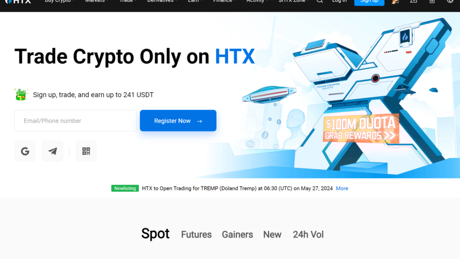 HTX — отзывы, как вывести депозит