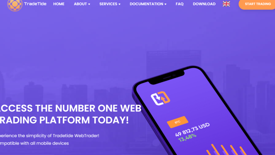 TradeTide(tradetide.net) — отзывы, как вернуть депозит