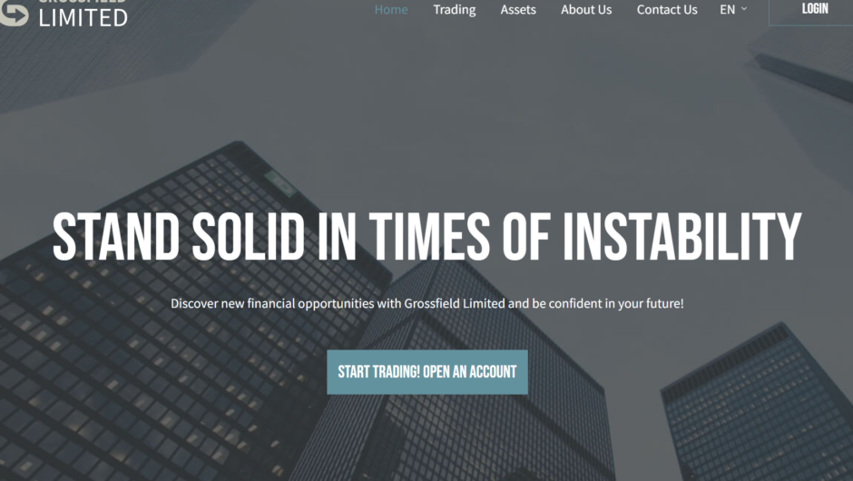 Grossfield Limited — отзывы, как вывести депозит