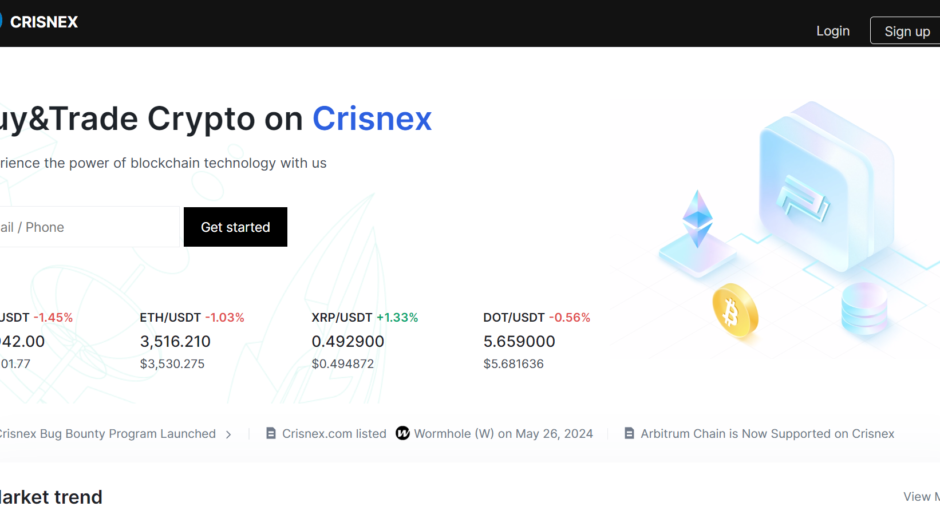 Crisnex — отзывы, как вывести депозит