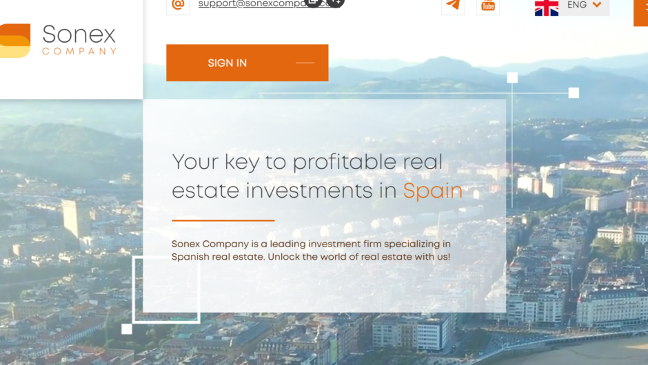 Sonex Company — отзывы, как вывести депозит