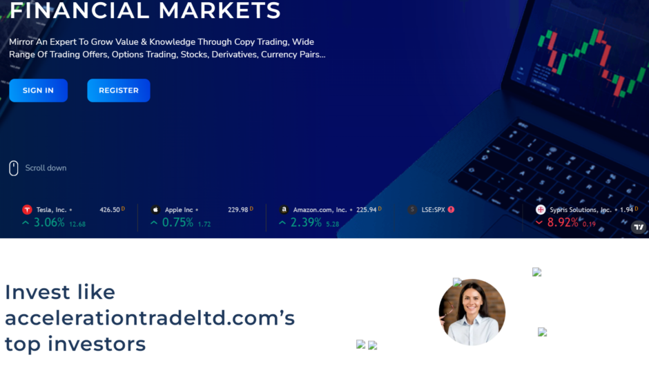 AccelerationTrade — отзывы, как вернуть деньги