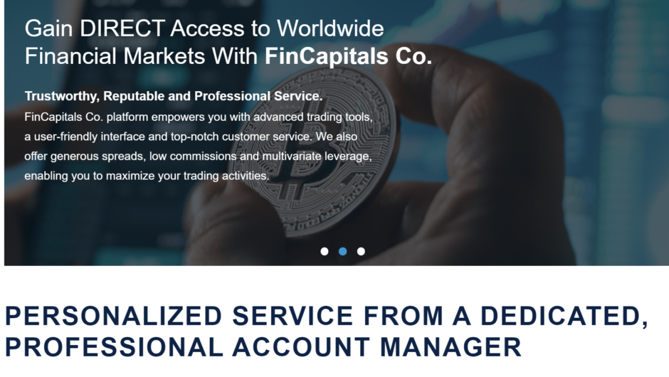 FinCapitals — отзывы, как вывести депозит