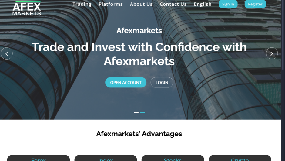 Afexmarkets — отзывы, как вывести депозит