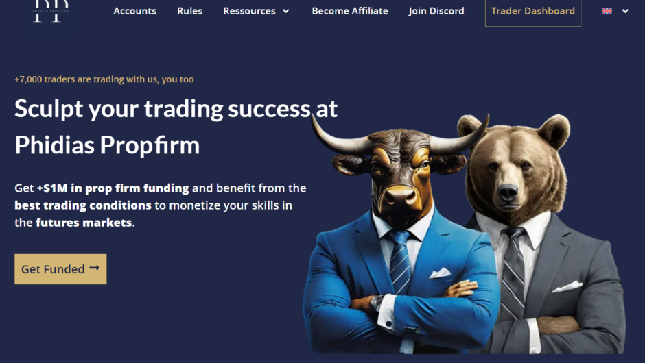 Phidias Propfirm — отзывы, как вывести депозит