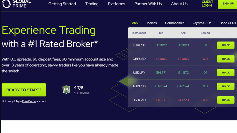 Global Prime — отзывы, как вывести депозит