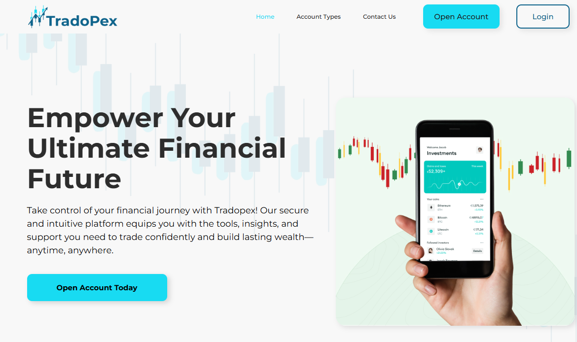 Tradopex мошеннический проект